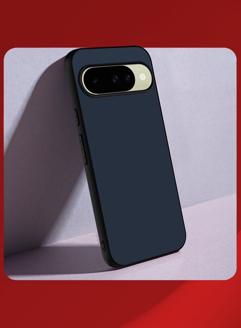 Full Protective Silicone Back Case for Pixel 10 - Anti-Fingerpring Anti-Shcok - Blue - Image 2