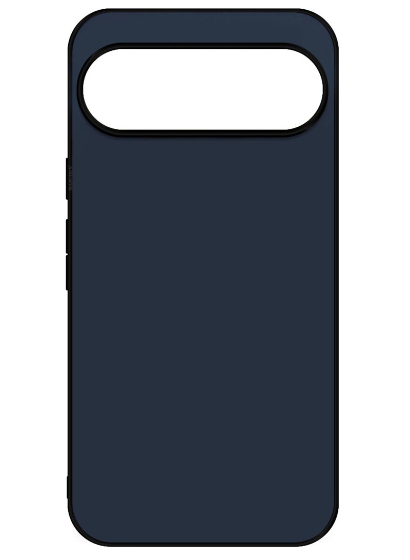 Full Protective Silicone Back Case for Pixel 10 - Anti-Fingerpring Anti-Shcok - Blue - Image 4