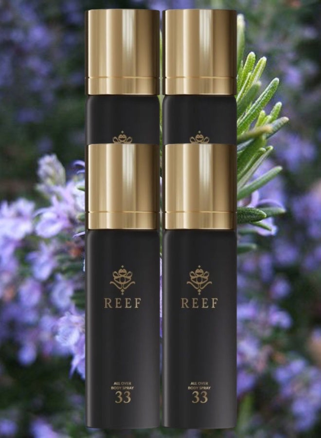 ريف 4 قطع عطر الجسم سبري ريف 33 - Image 1