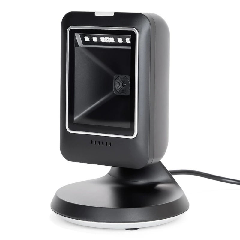 2D Barcode Scanner: CMOS Image Sensor, Plug And Play - Wide Angle Lens Design QR Barcode Scanner For Supermarket, Retail, Warehouse, Library, Hospital - Image 1