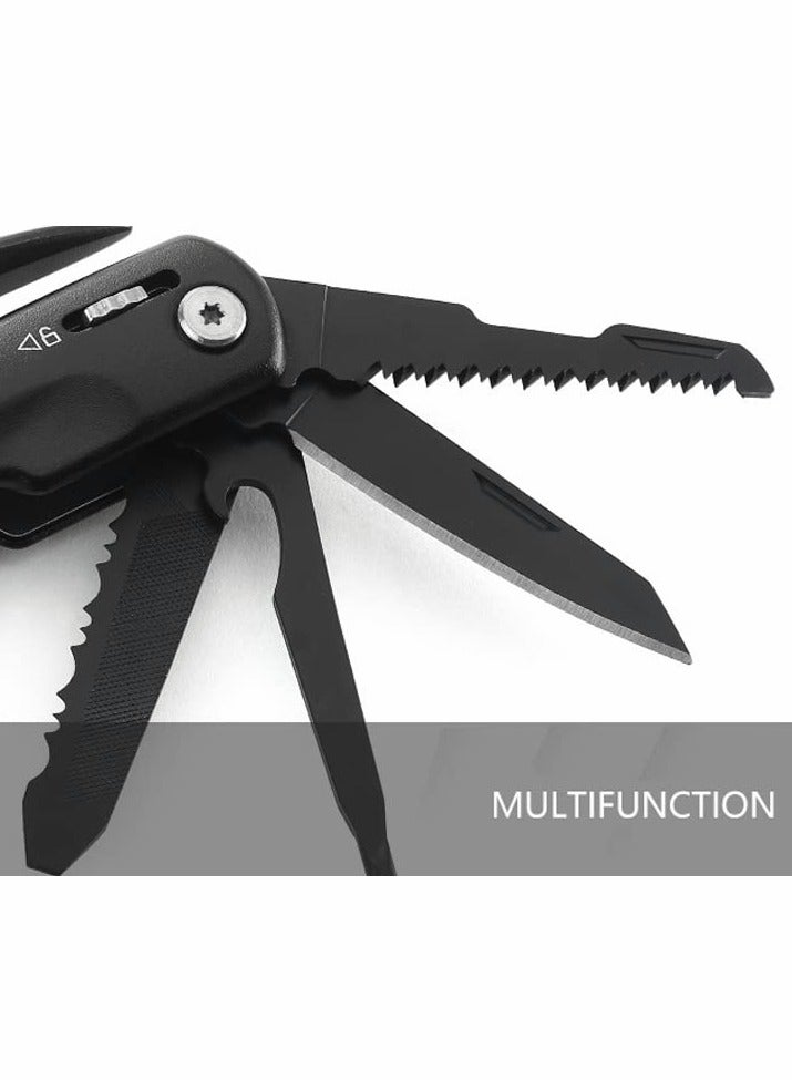 SOLARAE Hammer Multitool with Knife Saw, Wire Cutter, Pliers, Sheath for Fishing, Camping and Survival, Emergency Hammer Safety Hammer Life Saving Hammer for Camping Vehicle - Image 3