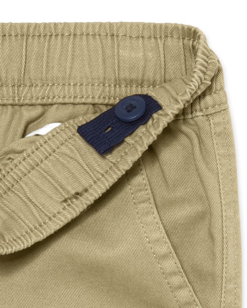 The Children's Place Boys Pull on Cargo Pants,Flax Single,12S - Image 2