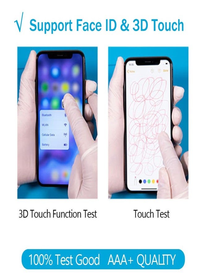 TSIOFO for iPhone 12/12 Pro Screen Replacement 6.1 inch, LCD 3D Touch Display Digitizer Touch Screen Assembly with Repair Tools - Image 5