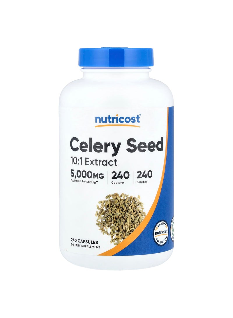 Celery Seed, 500 mg, 240 Capsules
