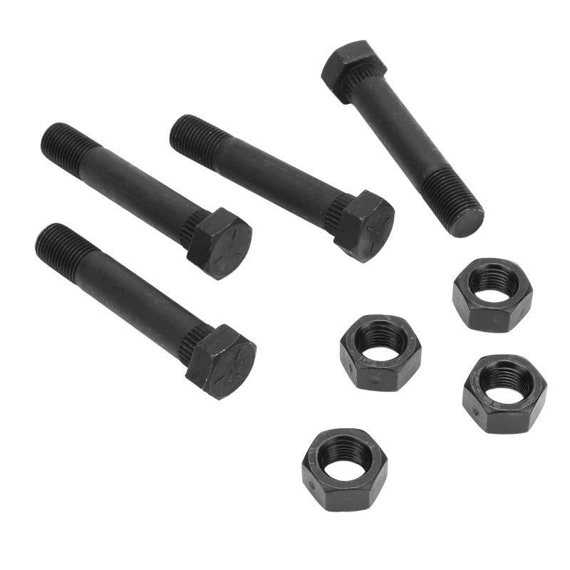 Trailer Leaf Spring Shackle Bolts: 4pcs Heat Treated Steel, 18 Threads Per Inch - High Strength Anti Deform Leaf Spring Hardware for 2,000lb & 3,500lb Axle Trailers, Truck Suspension Repair - Image 4