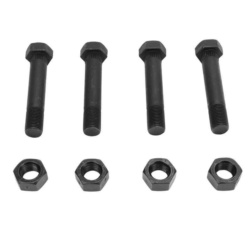 Trailer Leaf Spring Shackle Bolts: 4pcs Heat Treated Steel, 18 Threads Per Inch - High Strength Anti Deform Leaf Spring Hardware for 2,000lb & 3,500lb Axle Trailers, Truck Suspension Repair - Image 5