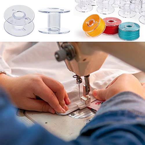 COLOGO 100 Pack Bobbins for Brother Sewing Machine, SA156 Bobbins for Sewing Machine - Image 4