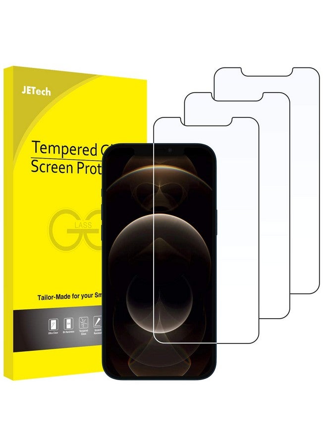 Jetech Screen Protector For Iphone 12 Pro Max 6.7 Inch Tempered Glass Film 3 Pack - Image 1
