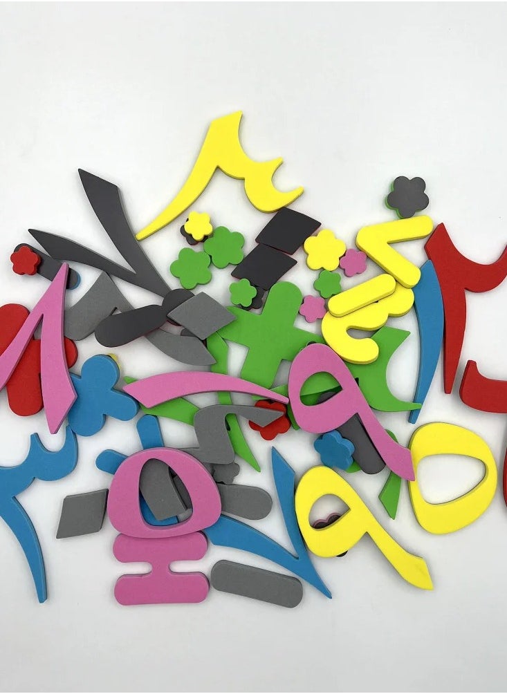 Arabic Numbers - Magnetic Arabic Numerals Stickers  - Image 3