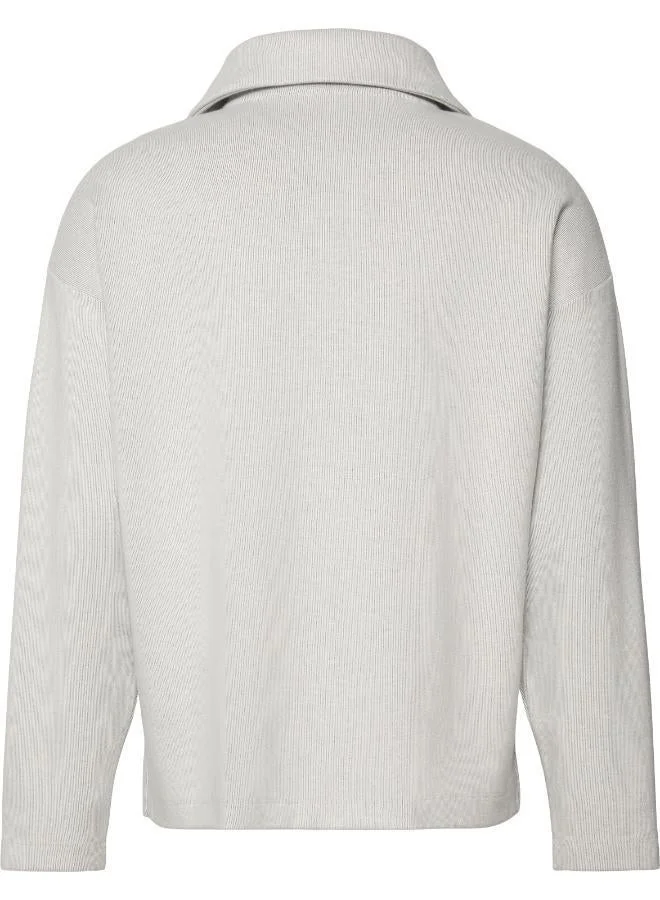 CALVIN KLEIN  Logo Half Zip Polo for Men | Best Price UAE