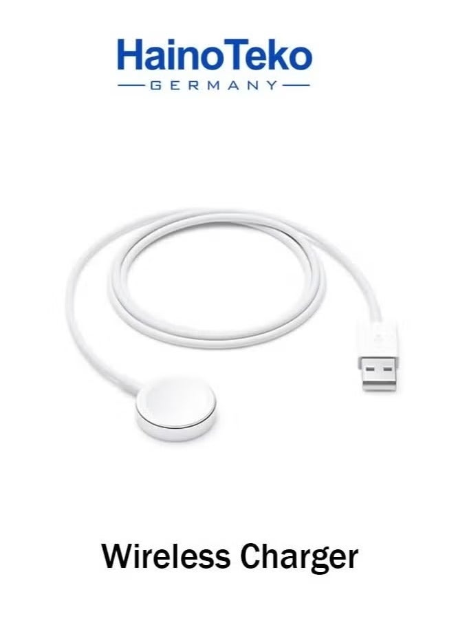 Haino Teko GP 7 Smart Watch with Seven Set Straps and Wireless Charger for Men and Women – Stylish, Multifunctional Fitness Tracker, Heart Rate Monitor, Waterproof, and Customizable Design - Image 4