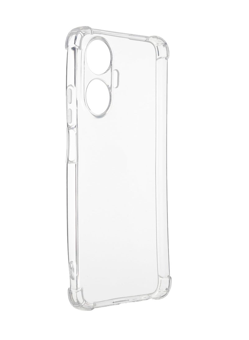 Plastic Back Cover For Realme C55 / Realme Narzo N55, Clear - Image 2