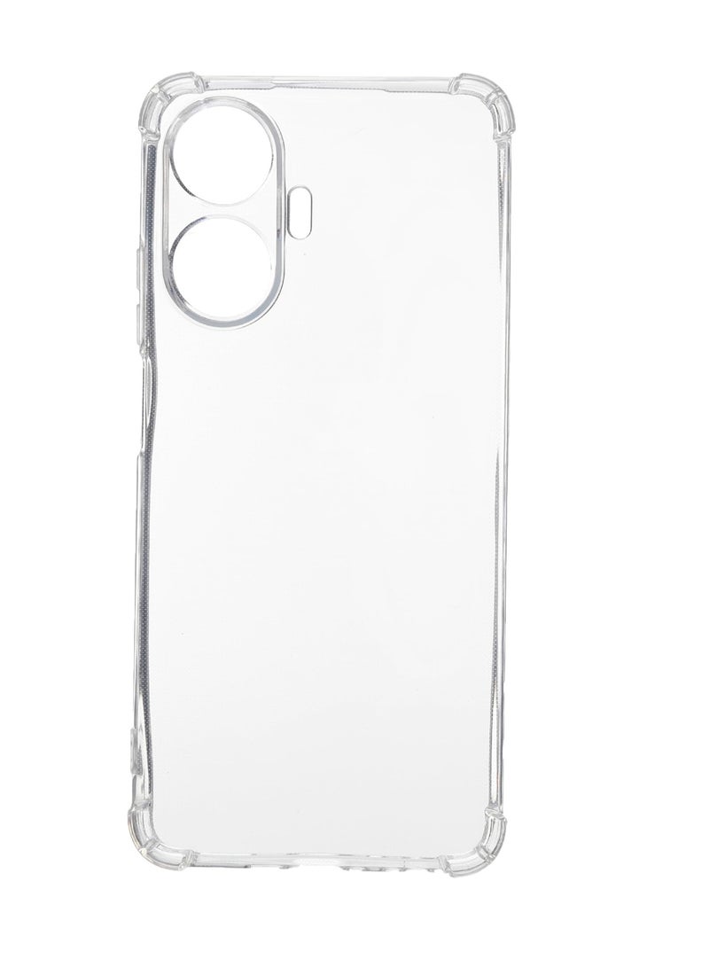 Plastic Back Cover For Realme C55 / Realme Narzo N55, Clear - Image 3