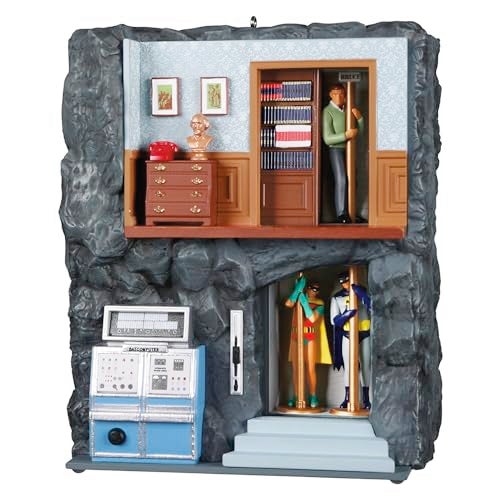 Hallmark Keepsake Christmas Ornament Batman The Classic TV Series To the Batcave With Light Sound and Motion Super Hero Gifts - Image 2