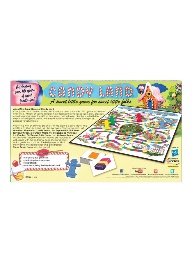 Winning Moves Games Candy Land 65th Anniversary Game, Multicolor (1189) 2-4 players - Image 3