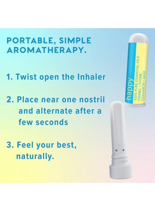 MOXE MOXĒ Nasal Inhaler Bundle, 8 Essential Oil Blends, Aromatherapy Sticks, Warming & Cooling Fragrances, Undiluted Oil, Natural Ingredients, Made in USA - Image 4