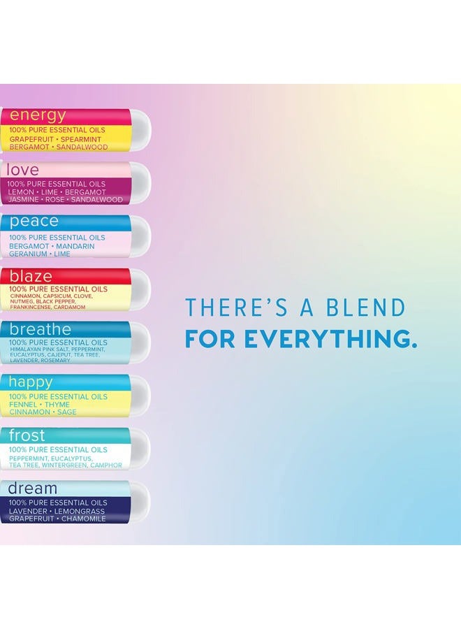 MOXE MOXĒ Nasal Inhaler Bundle, 8 Essential Oil Blends, Aromatherapy Sticks, Warming & Cooling Fragrances, Undiluted Oil, Natural Ingredients, Made in USA - Image 2