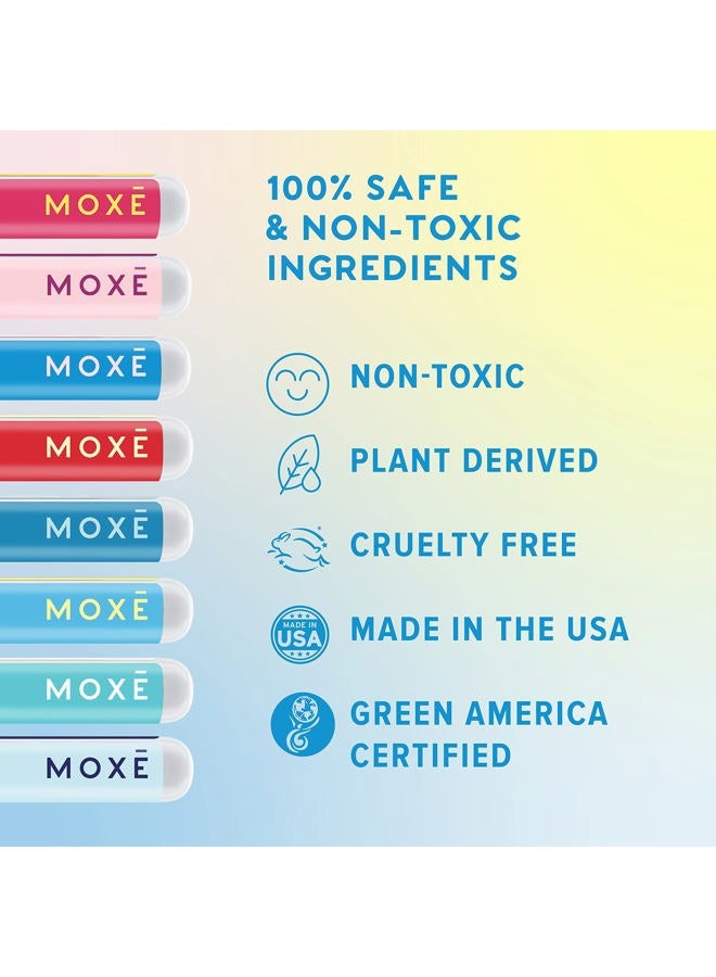 MOXE MOXĒ Nasal Inhaler Bundle, 8 Essential Oil Blends, Aromatherapy Sticks, Warming & Cooling Fragrances, Undiluted Oil, Natural Ingredients, Made in USA - Image 3