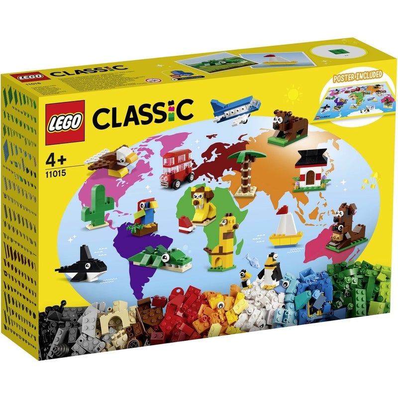 LEGO - Classic Once Around The World 950 Pieces - 11015 - Image 1