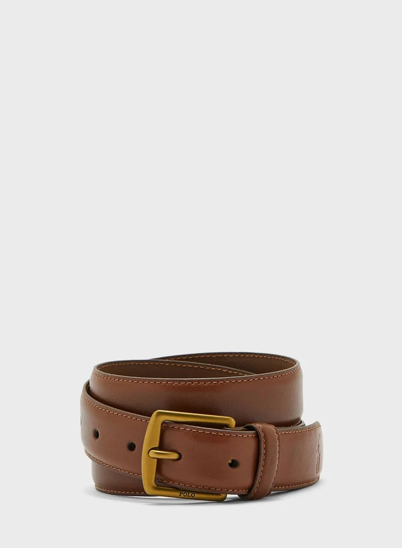 POLO RALPH LAUREN Full-Grain Leather Dress Belt
