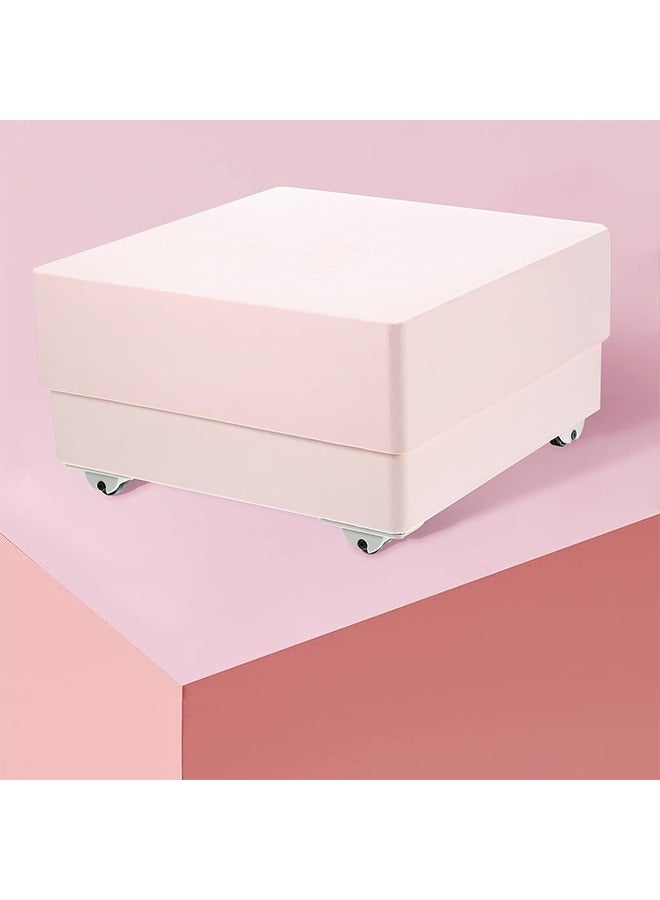 عجلات العجلات ذاتية اللصق ، 12 قطعة عجلات ثابتة صغيرة صناديق العجلات معجون العجلات البلاستيكية عجلة لزجة الكرتون الكرتون لصندوق التخزين DIY لعبة سيارة بن Storag - Image 4