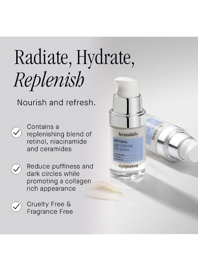 brandefy - Eye Repair Cream, Retinol + Niacinamide Eye Serum - Image 1