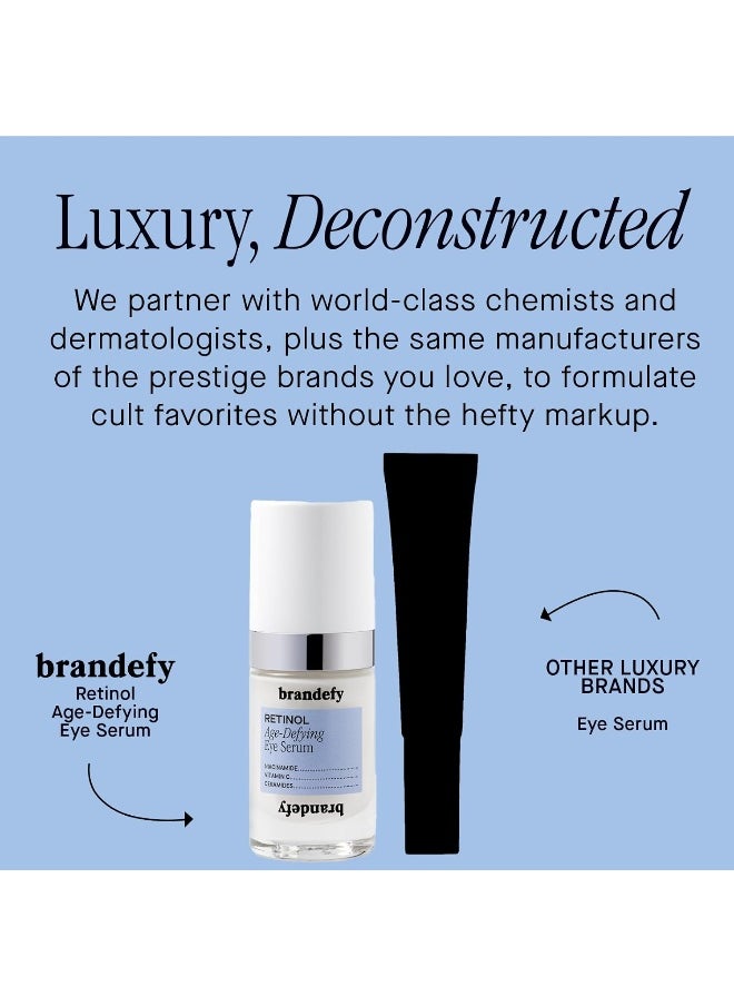 brandefy - Eye Repair Cream, Retinol + Niacinamide Eye Serum - Image 1
