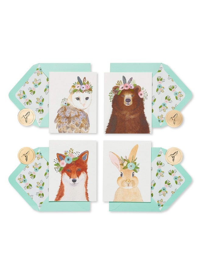 Papyrus Blank Cards With Envelopes Woodland Animals (20Count) - Image 1