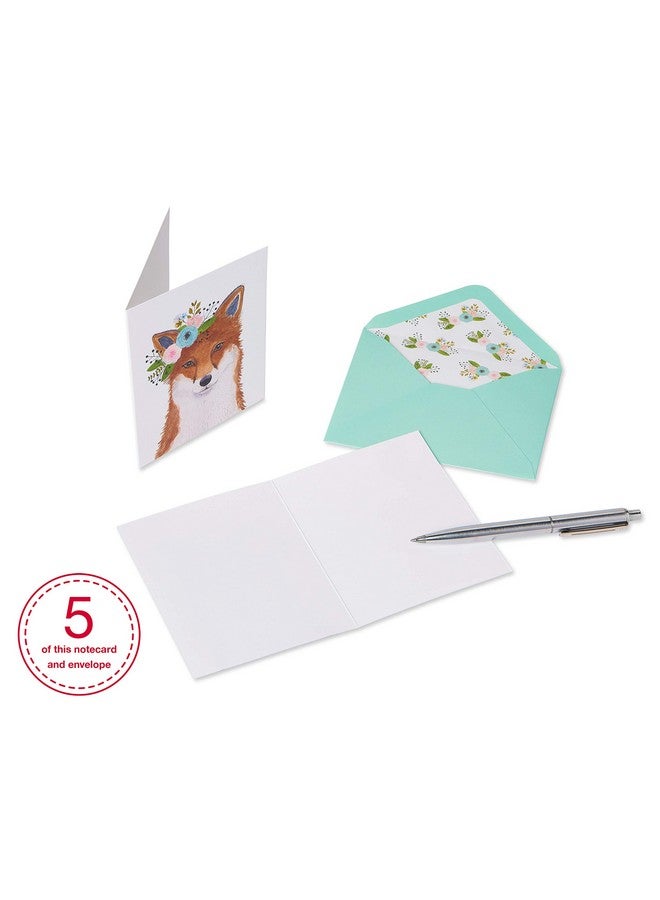 Papyrus Blank Cards With Envelopes Woodland Animals (20Count) - Image 4