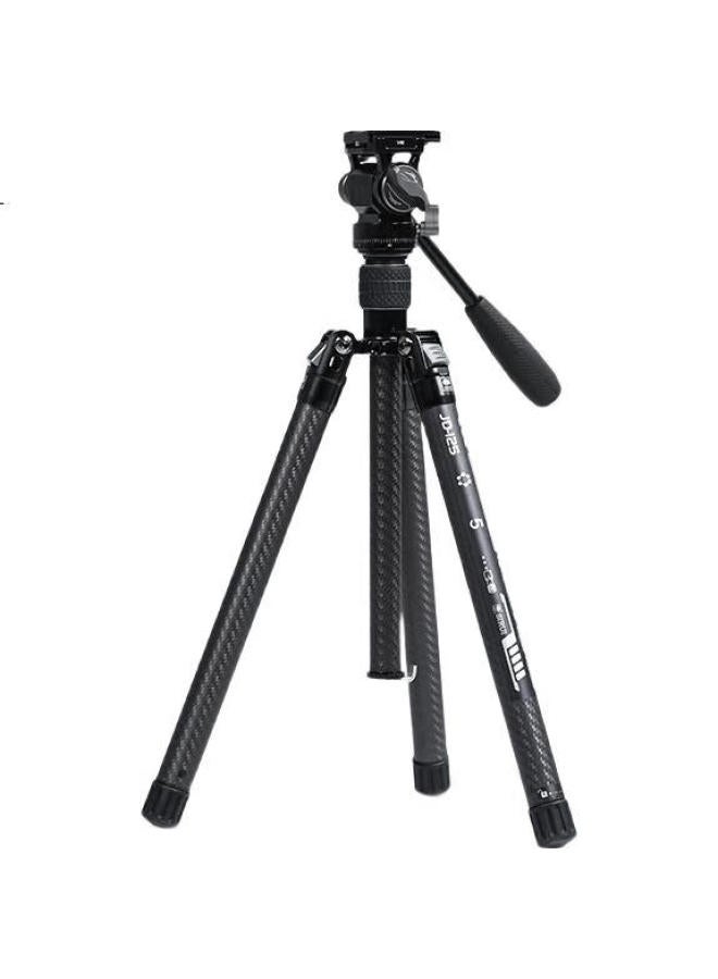 Sirui Carbon Fiber Camera Tripod Jd-125+V40 With Ball Head, Portable And Foldable For Dslr Cameras, Mirrorless Cameras, Photography, Video Shooting - Image 1
