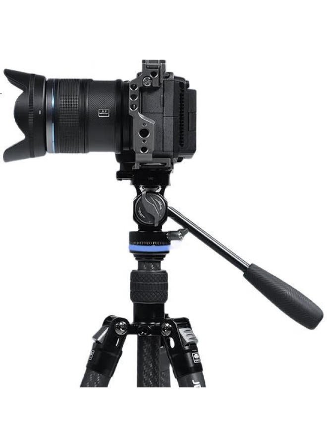 Sirui Carbon Fiber Camera Tripod Jd-125+V40 With Ball Head, Portable And Foldable For Dslr Cameras, Mirrorless Cameras, Photography, Video Shooting - Image 2