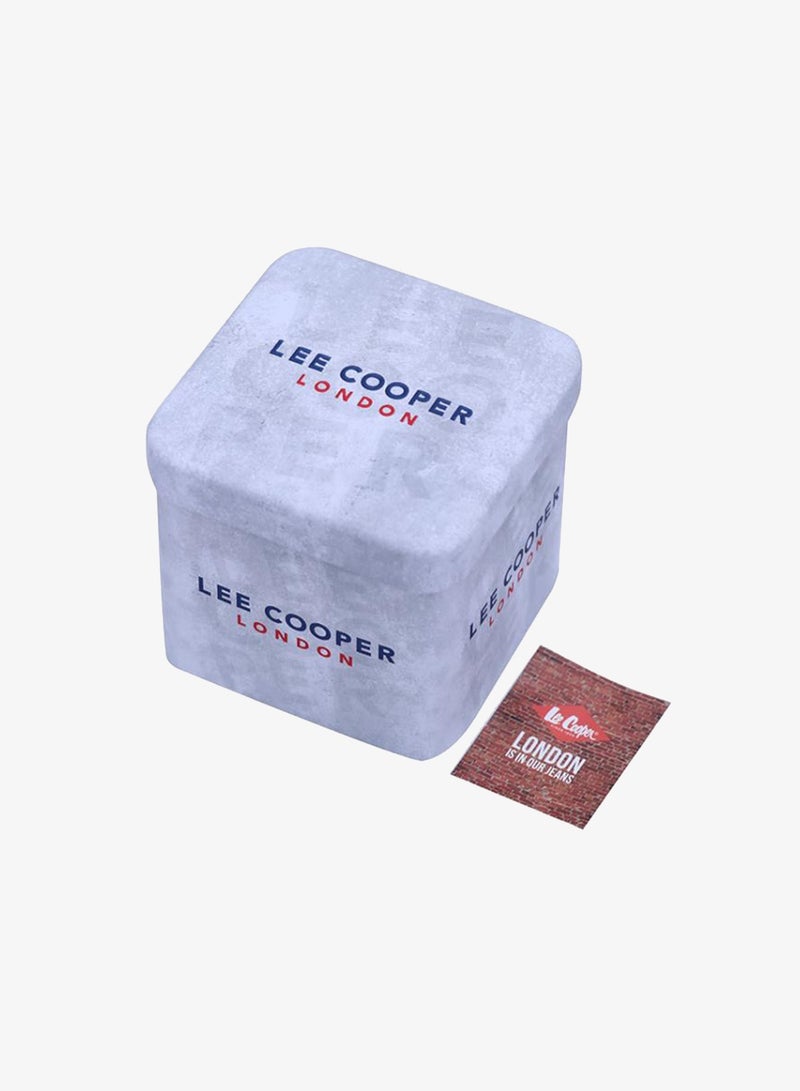 Lee Cooper Men's Metal Analog Watch LC07974.370 - 42 mm - Image 4