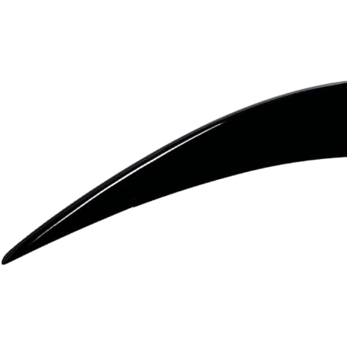 AUSMILA Rear Trunk Middle Spoiler Wing Body Kit For Audi A3 8Y Sportback 2021-2024 - Image 2