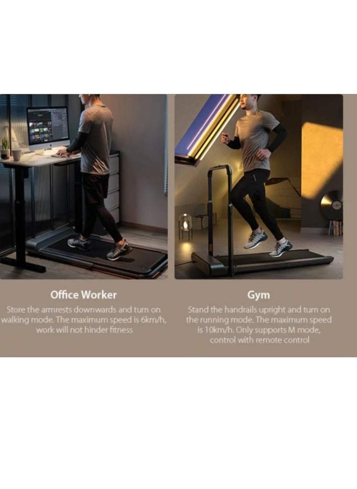 KINGSMITH - Treadmill Motor 918W Walking Pad with Remote Control Max User Weight 110kg Running Surface 440 x1200mm Speed Range 0.5to10km/h Model R1 - Image 1