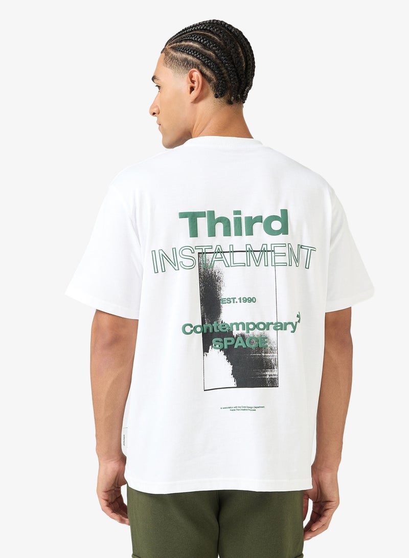 جاك اند جونز تيشيرت بياقة دائرية مطبوع - Image 1