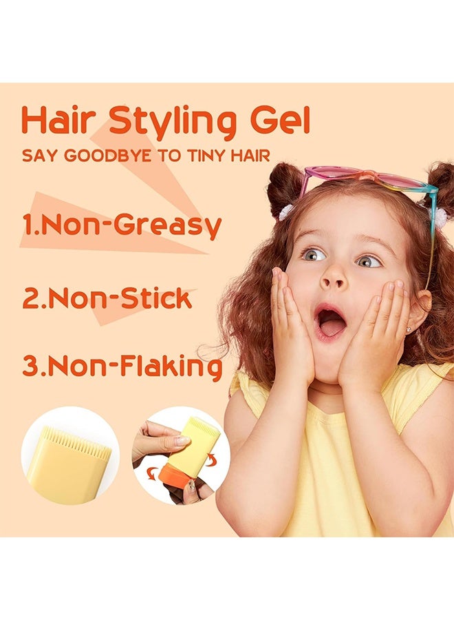 VERONNI Hair Styling Gel, New Kids Hair Gel, Children's Hair Wax Stick for Hair Edge Control, Hair Finishing Stick with Comb Integration Designed for Kids, Natural Ingredients, Suitable for All Hair Styles 20g - Image 4
