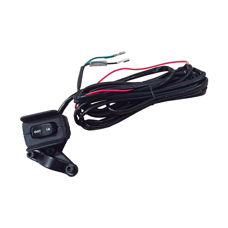A.A 12V Winch Rocker Thumb Switch with Mounting Bracket