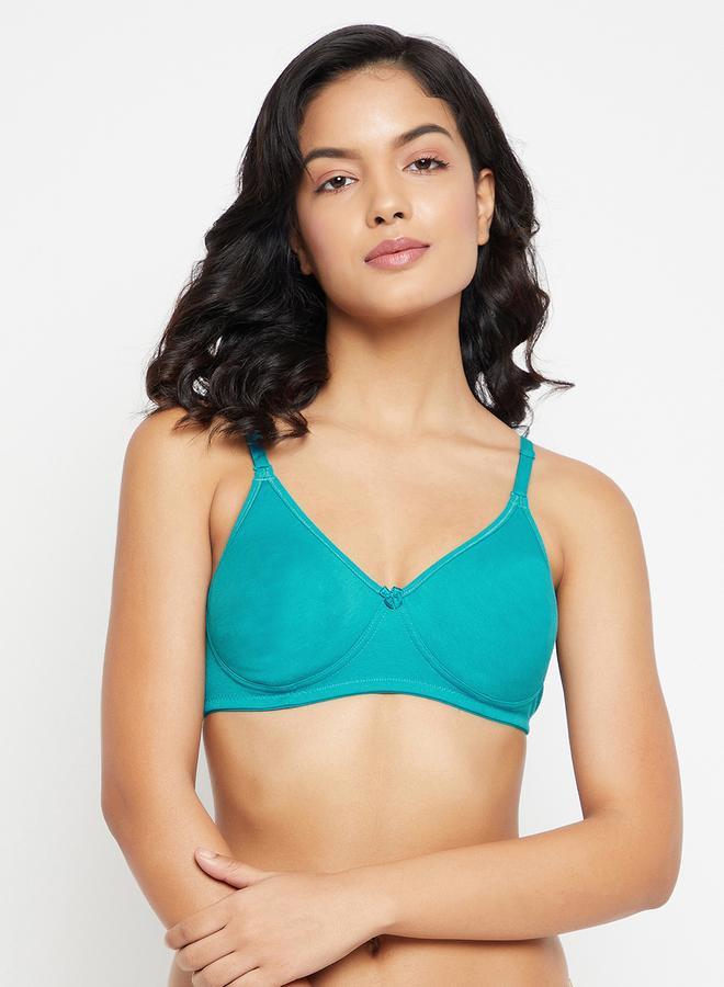 Clovia Set of 2 Non - Padded Non-Wired Full Coverage Spacer Cup T-Shirt Bra - Image 4