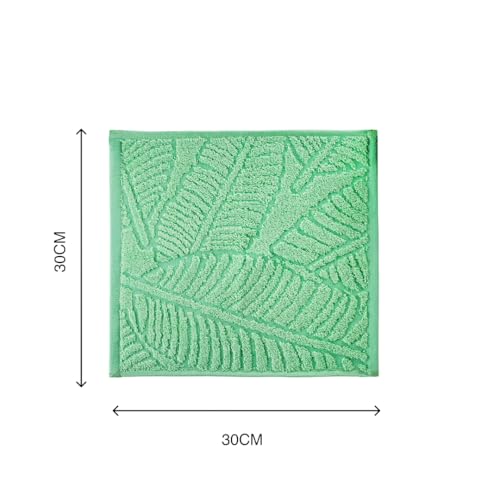 MUSA Banana Face Towels | 400 GSM | Terry Face Towel Set of 4 with Free Bag | Super Soft & Ultra Absorbent Towels for Facewash | Face Towel for Women, Men (Ming Green) - Image 4