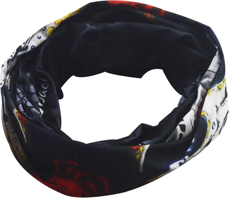 Obacle Skull Face Mask for Women Dust Wind Sun Protection Rave Festival Riding - Image 4