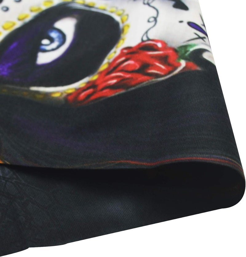 Obacle Skull Face Mask for Women Dust Wind Sun Protection Rave Festival Riding - Image 5