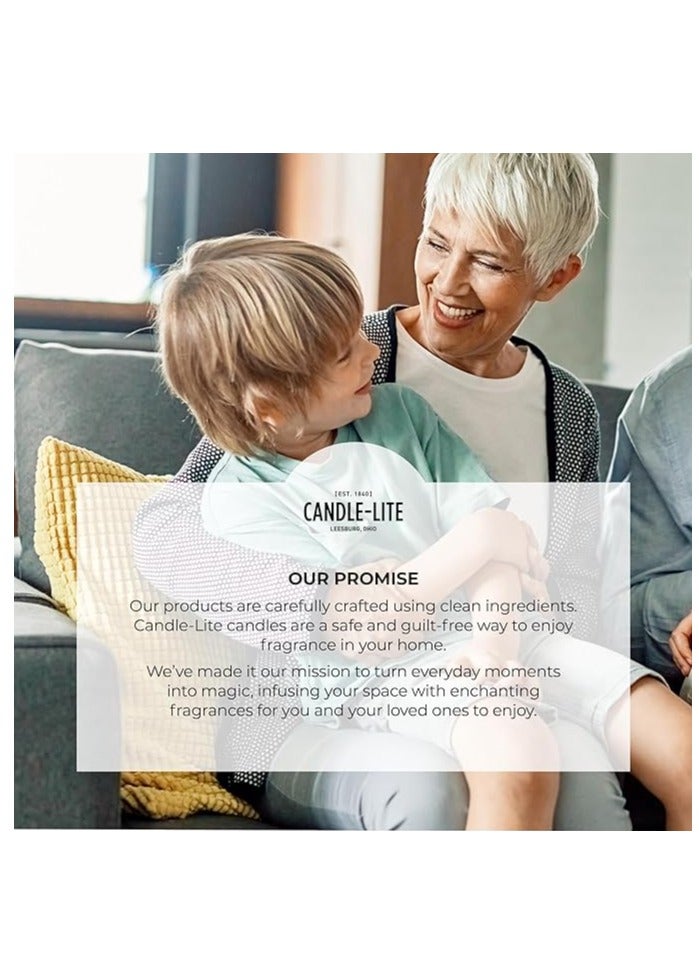 Candle-lite Scented Candles, Fresh Lavender Breeze Fragrance, One 18 oz. Single-Wick Aromatherapy Candle with 110 Hours of Burn Time, Light Lavender Candle - Image 5