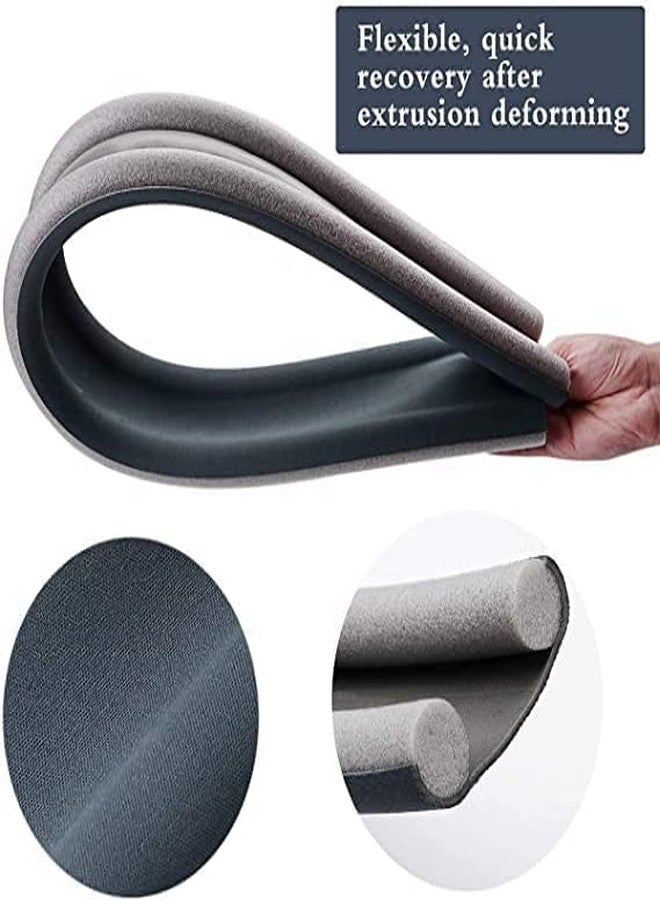 AMPEX Door Bottom Sealing Strip Guard for Home Under Door Draft Fabric Cover Gap Sealer - Stops Light/Dust/Cool-Hot Air Escape Sound-Proof Reduce Noise (Size-42inch) 3pcs - Image 3