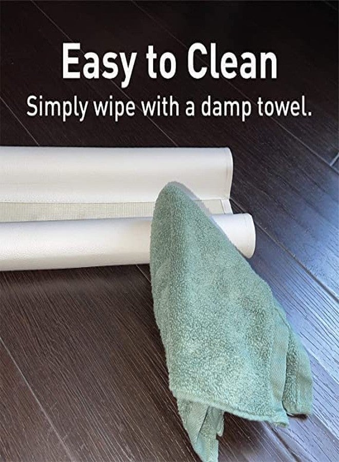 AMPEX Door Bottom Sealing Strip Guard for Home Under Door Draft Fabric Cover Gap Sealer - Stops Light/Dust/Cool-Hot Air Escape Sound-Proof Reduce Noise (Size-42inch) 3pcs - Image 4