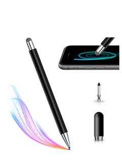 Stylus Pen, Stylus Pens for Touch Screens High Sensitivity Capacitive iPad Pencil Compatible with iPad Tablet iPhone Android Smartphone Samsung Galaxy Note/Tab (2 Replaceable Disc Tips, Magnetic Cap)