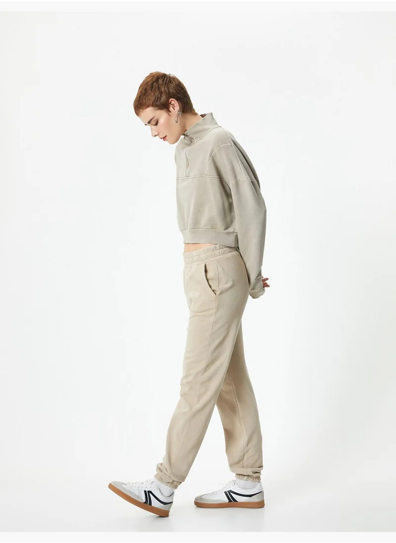 كوتون Pockets Jogger Sweatpants