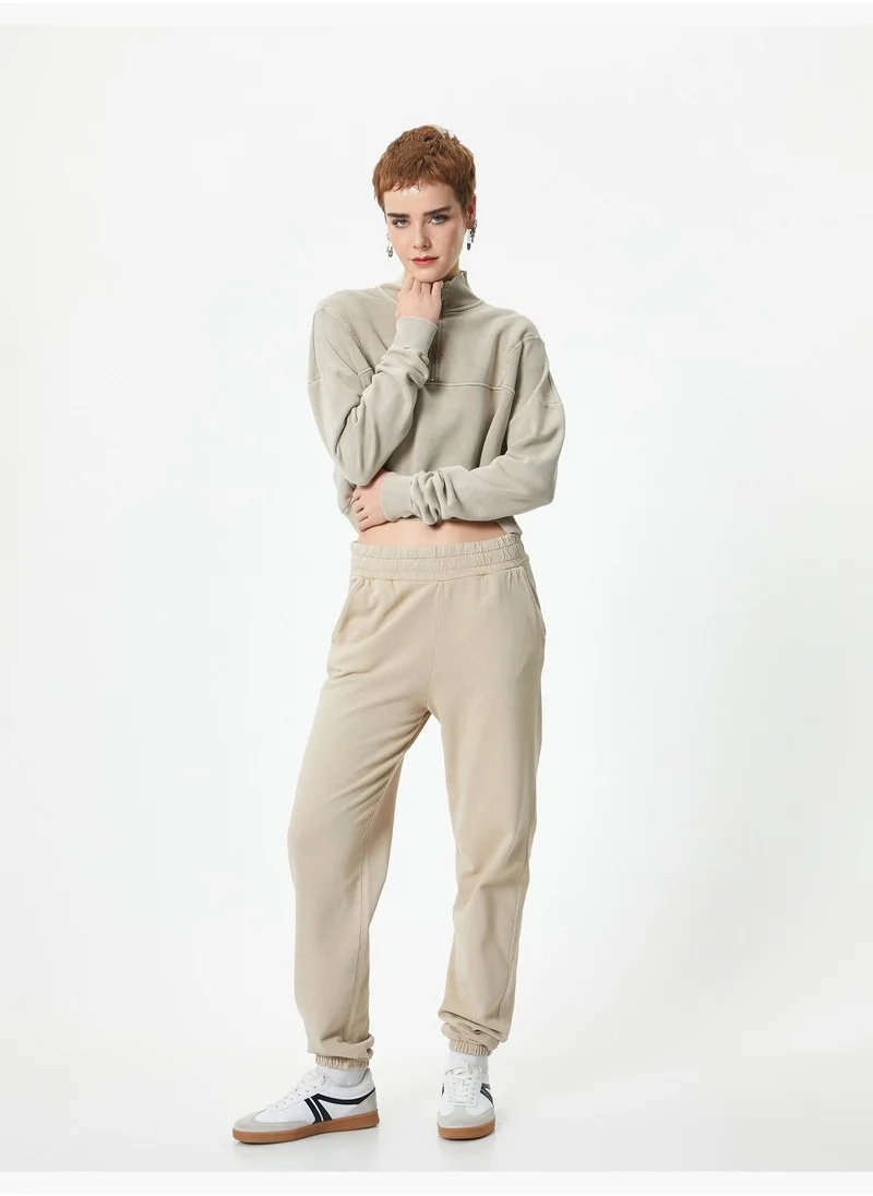 كوتون Pockets Jogger Sweatpants