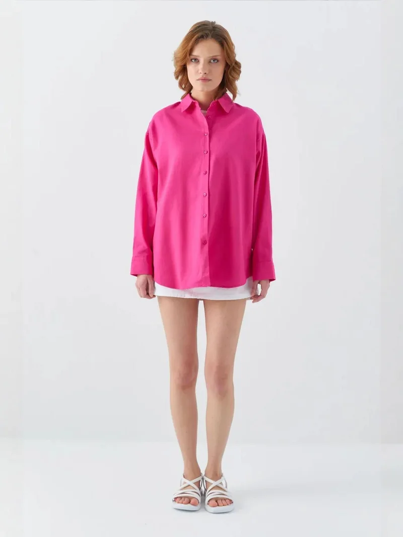 MixRay Mixray Oversize Poplin Shirt