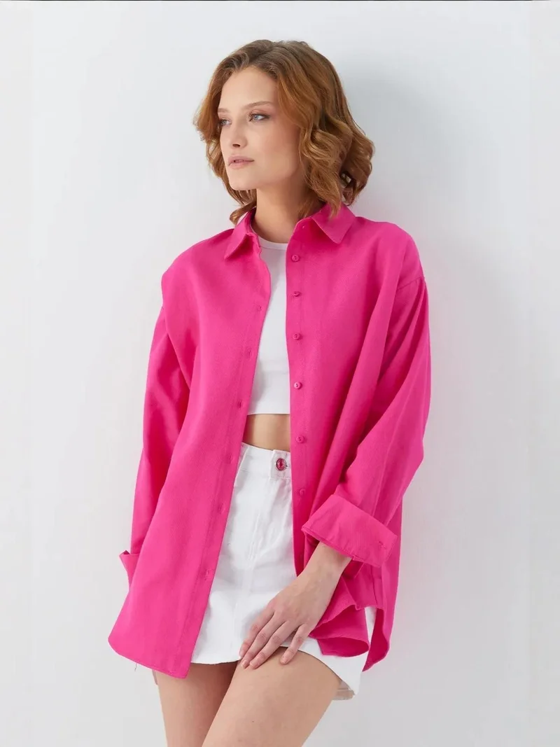 MixRay Mixray Oversize Poplin Shirt