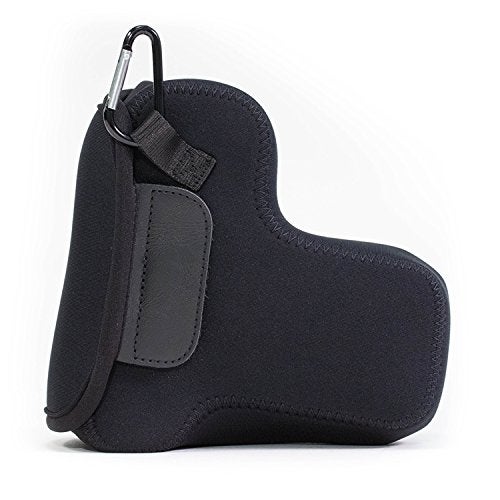 MegaGear Sony Alpha A7S II, A7R II, A7 II (28-70mm) Ultra Light Neoprene Camera Case, with Carabiner - Black - MG640 - Image 4